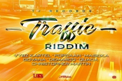 <strong>Listen To “Traffic Riddim” Mix Vybz Kartel, Demarco, Popcaan, Masicka, Govana, Quada, Christopher Martin</strong>