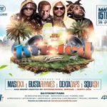 Twisted Busta Rhymes Masicka Squash DextaDaps live in miami may 15th 2022 bayfront park