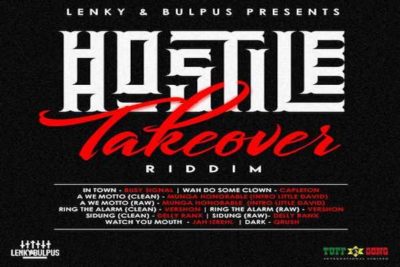 <strong>“Hostile Takeover Riddim” Mix Busy Signal, Capleton, Vershon, Munga Honorable, Delly Ranx Lenky & Bulpus Productions 2022</strong>