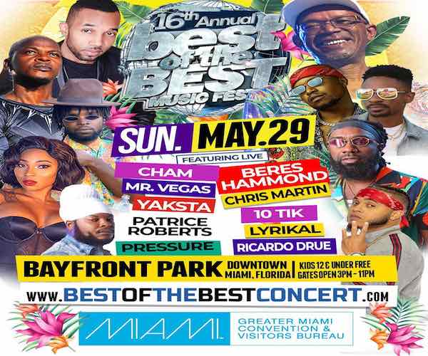 best of the best concert miami may 29 2022