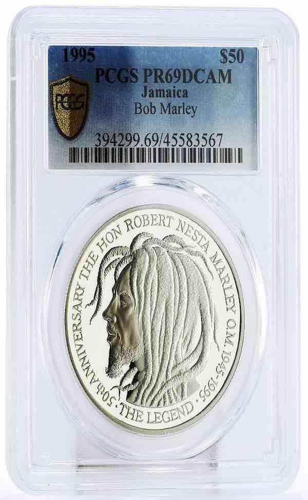 bob marley 50$ coins