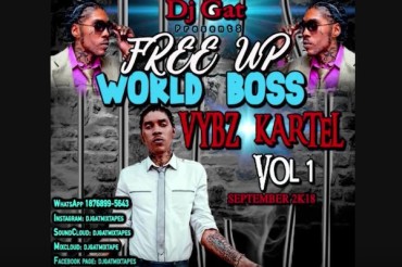 <strong>Download Dj Gat “Free Up World Boss Vybz Kartel Vol 1 [War Session]” Dancehall Mixtape 2018</strong>