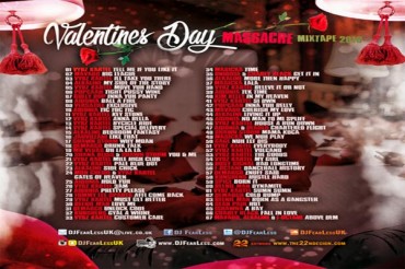 <strong>DJ Fearless “Valentines Day Massacre” Free Dancehall Mixtape 2016</strong>