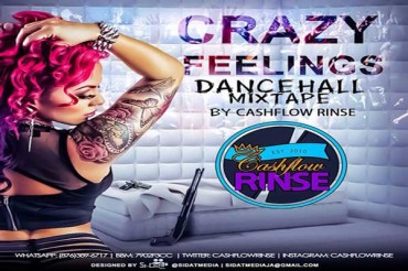 <strong>Stream Or Download DJ Cashflow Rinse “Crazy Feelings Dancehall Mixtape” 2014</strong>