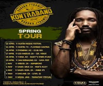 <strong>Kabaka Pyramid Spring Tour 2018 & Kontraband Album Releases May 25</strong>