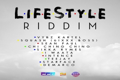 <strong>Lifestyle Riddim Mix Vybz Kartel, Squash, Teejay, Sean Paul, Demarco & More [Frenz For Real]</strong>