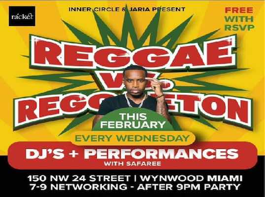 miami reggae month 2023 reggae vs reggeton with safaree wynwood