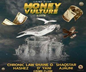 <b>“Money Vulture Riddim” Mix Chronic Law, Shane O, ShaqStar, Hashez, D’Yani C-Flow Records 2023</b>