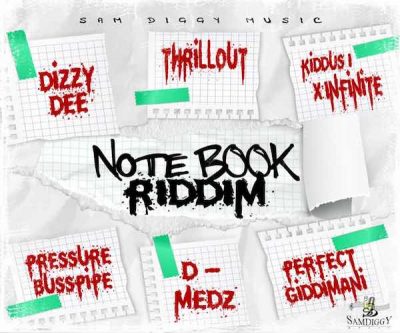 <b>Listen To “Note Book Riddim” Mix Perfect Giidimani, Pressure Busspipe, D -Medz Sam Diggy Music 2022</b>