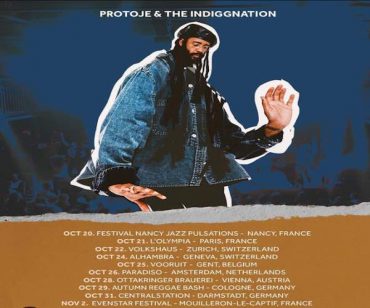 <b>Protoje & The IndiggNation European Tour Dates Fall 2023</b>