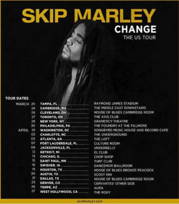 <strong>Skip Marley Announces First U.S. Headline Tour For 2022</strong>