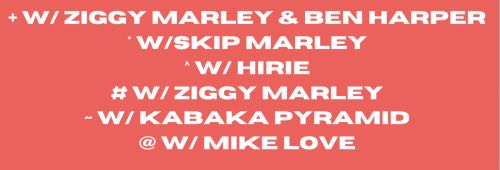 stephen marley Babylon By Bus Summer Tour Dates 2022
