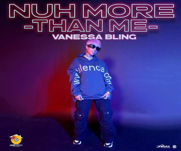 vanessa bling no more than me new music 2024