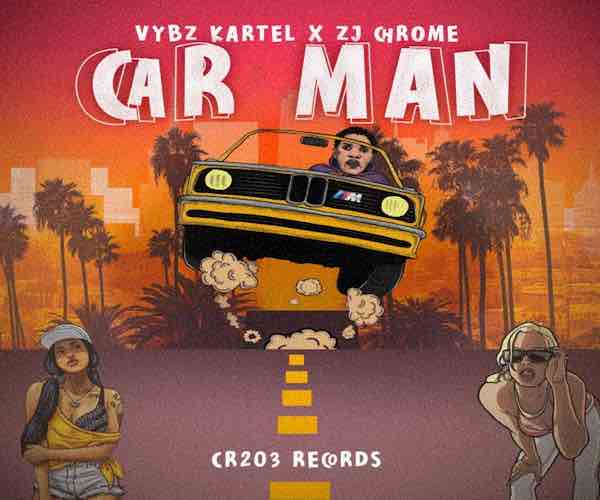 vybz kartel car man official animated video CR203Records 2023