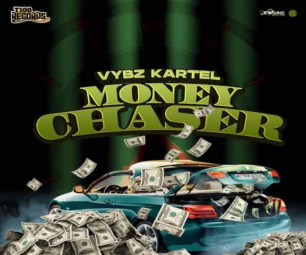 vybz kartel money chaser music video t100 records 2023