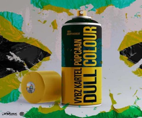 vybz kartel popocaan dull colour aiko pon di beat 2023 official audio & cover art