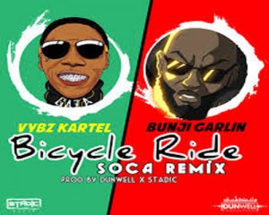 <strong>Listen to Vybz Kartel Feat Bunji Garlin ‘Bicycle Ride Soca Remix’ Dunwell Productions</strong>
